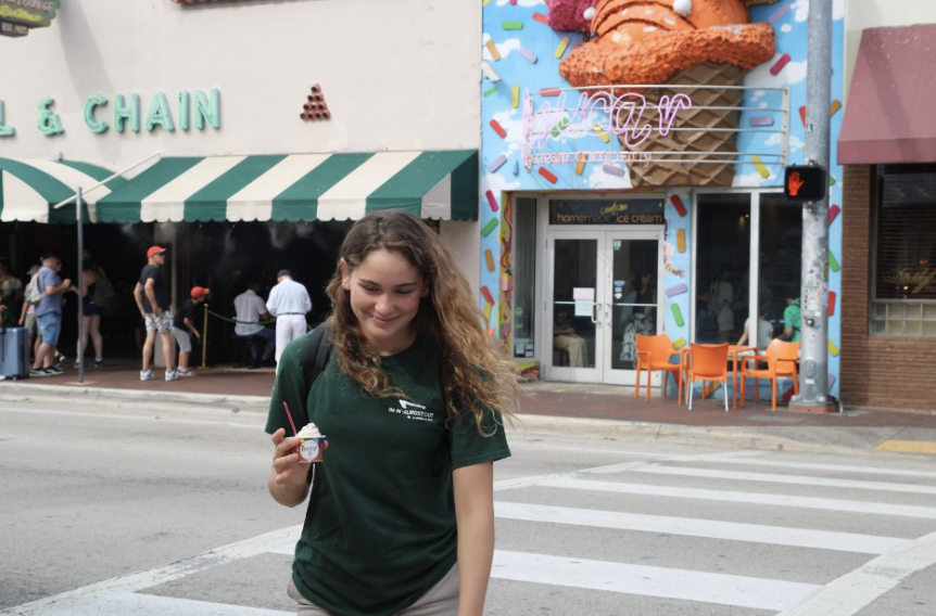 Students got a chance to try one of Miamis most popular ice cream shops!